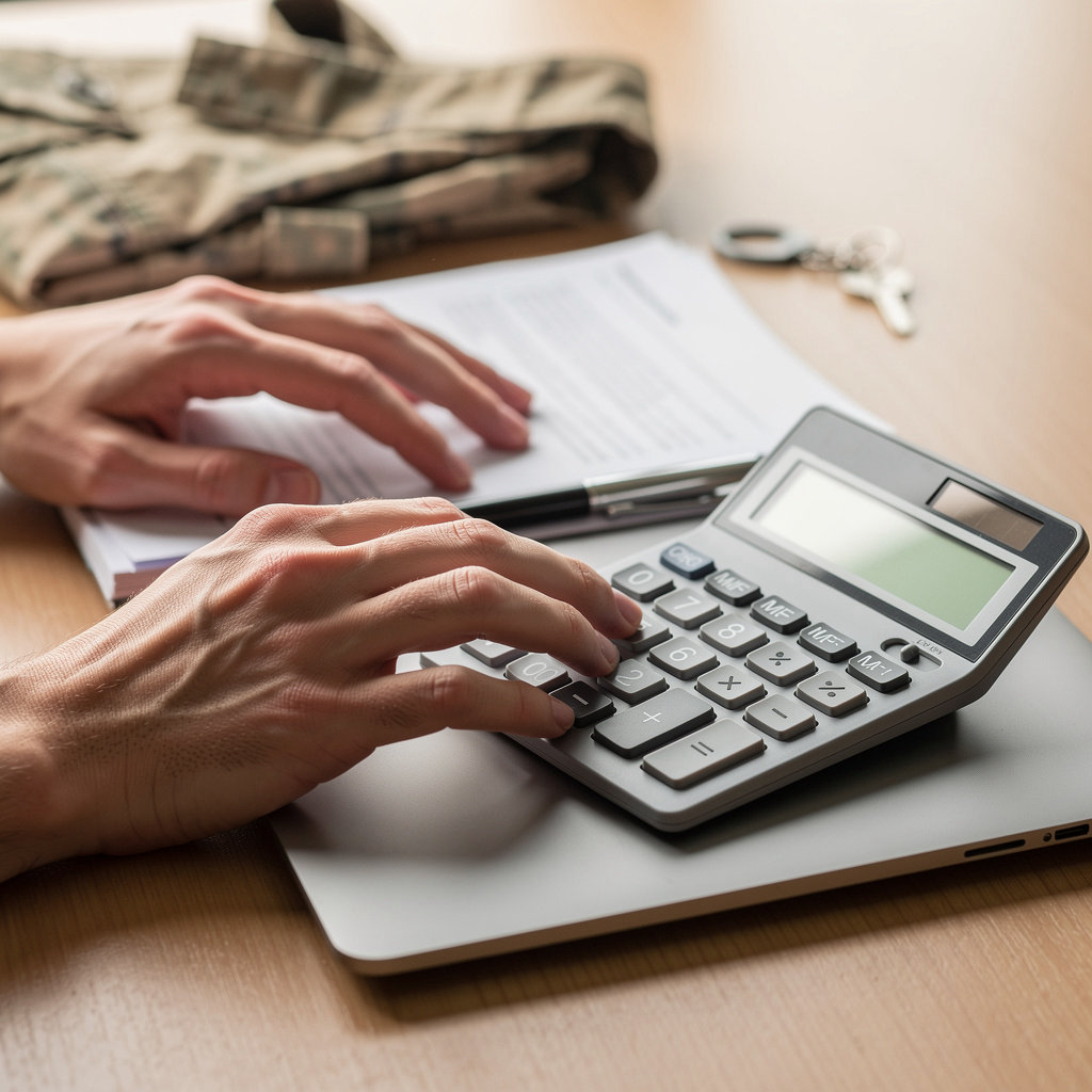 Veterans United Home Loans of San Diego VA loan calculator tool for estimating mortgage payments in San Diego County